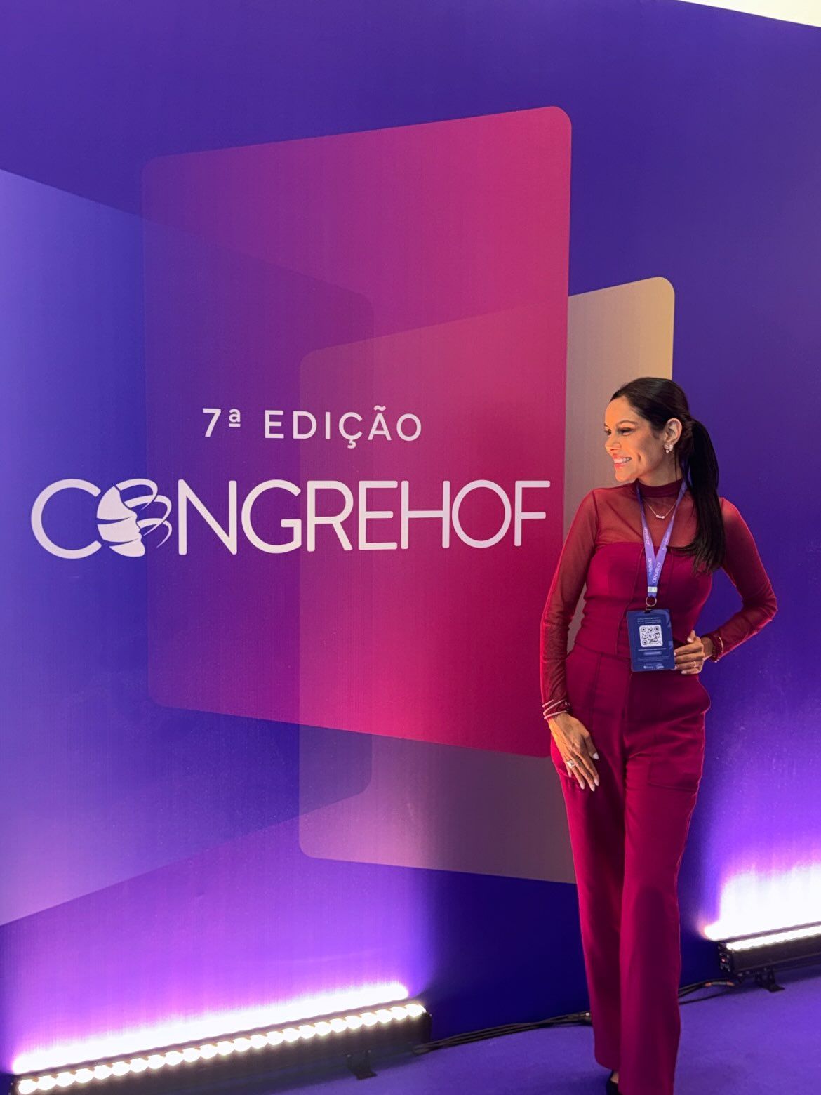 Participação no CongreHOF, congresso de harmonização facial